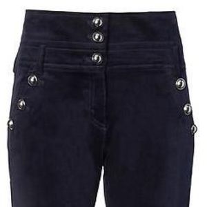 Banana Republic x Olivia Palermo Corduroy High-Waisted Pants